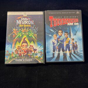 Jimmy Neutron & Thunderbirds Are Go DVDs